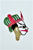 藏品(皮影戲偶頭--淨偶頭)的圖片