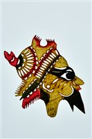 藏品(皮影戲偶頭--淨偶頭)的圖片