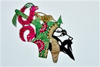 藏品(皮影戲偶頭--末偶頭)的圖片