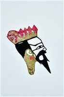 藏品(皮影戲偶頭--末偶頭)的圖片