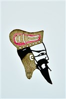 藏品(皮影戲偶頭--末偶頭)的圖片