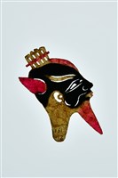 藏品(皮影戲偶頭--淨偶頭)的圖片