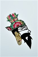 藏品(皮影戲偶頭--末偶頭)的圖片