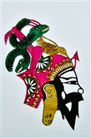 藏品(皮影戲偶頭--末偶頭)的圖片