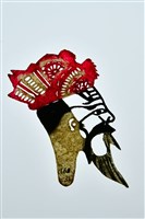 藏品(皮影戲偶頭--末偶頭)的圖片