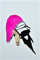 藏品(皮影戲偶頭--末偶頭)的圖片