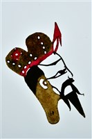 藏品(皮影戲偶頭--末偶頭)的圖片