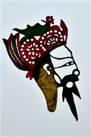 藏品(皮影戲偶頭--末偶頭)的圖片