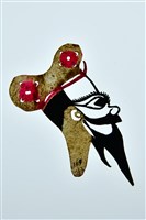 藏品(皮影戲偶頭--末偶頭)的圖片