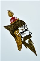 藏品(皮影戲偶頭--末偶頭)的圖片