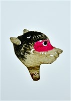 藏品(皮影戲偶頭--怪偶頭)的圖片