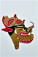 藏品(皮影戲偶頭--怪偶頭)的圖片