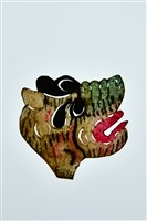 藏品(皮影戲偶頭--怪偶頭)的圖片