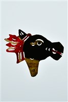 藏品(皮影戲偶頭--怪偶頭)的圖片