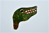 藏品(皮影戲偶頭--怪偶頭)的圖片