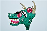 藏品(皮影戲偶頭--怪偶頭)的圖片