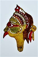 藏品(皮影戲偶頭--怪偶頭)的圖片