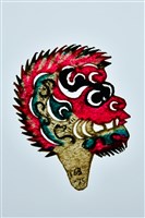 藏品(皮影戲偶頭--怪偶頭)的圖片