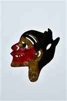 藏品(皮影戲偶頭--怪偶頭)的圖片