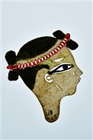 藏品(皮影戲偶頭--仙童偶頭)的圖片