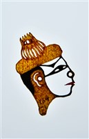 藏品(皮影戲偶頭--仙童偶頭)的圖片