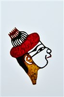 藏品(皮影戲偶頭--仙童偶頭)的圖片