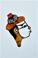 藏品(皮影戲偶頭--仙童偶頭)的圖片