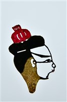 藏品(皮影戲偶頭--仙童偶頭)的圖片