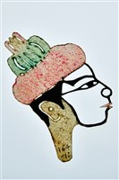 藏品(皮影戲偶頭--仙童偶頭)的圖片