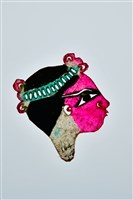 藏品(皮影戲偶頭--仙童偶頭)的圖片