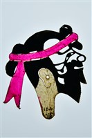 藏品(皮影戲偶頭--雜偶頭)的圖片