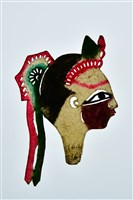 藏品(皮影戲偶頭--仙童偶頭)的圖片