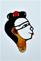 藏品(皮影戲偶頭--仙童偶頭)的圖片