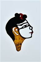 藏品(皮影戲偶頭--仙童偶頭)的圖片