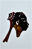 藏品(皮影戲偶頭--仙童偶頭)的圖片