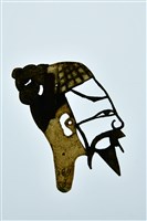 藏品(皮影戲偶頭--無巾頭)的圖片