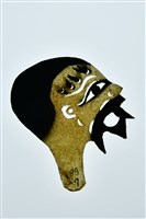 藏品(皮影戲偶頭--無巾頭)的圖片