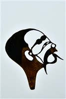 藏品(皮影戲偶頭--無巾頭)的圖片