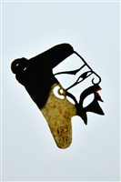 藏品(皮影戲偶頭--無巾頭)的圖片