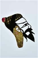 藏品(皮影戲偶頭--無巾頭)的圖片