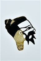 藏品(皮影戲偶頭--無巾頭)的圖片