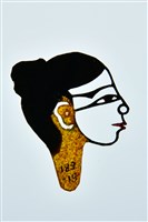 藏品(皮影戲偶頭--無巾頭)的圖片