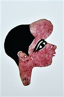 藏品(皮影戲偶頭--什役)的圖片