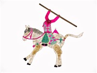 藏品(皮影戲坐騎偶--帥馬)的圖片