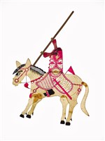 藏品(皮影戲坐騎偶--帥馬)的圖片