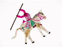 藏品(皮影戲坐騎偶--帥馬)的圖片