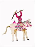 藏品(皮影戲坐騎偶--帥馬)的圖片