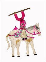 藏品(皮影戲坐騎偶--帥馬)的圖片