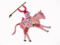 藏品(皮影戲坐騎偶--帥馬)的圖片