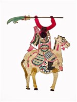 藏品(皮影戲坐騎偶--帥馬)的圖片
